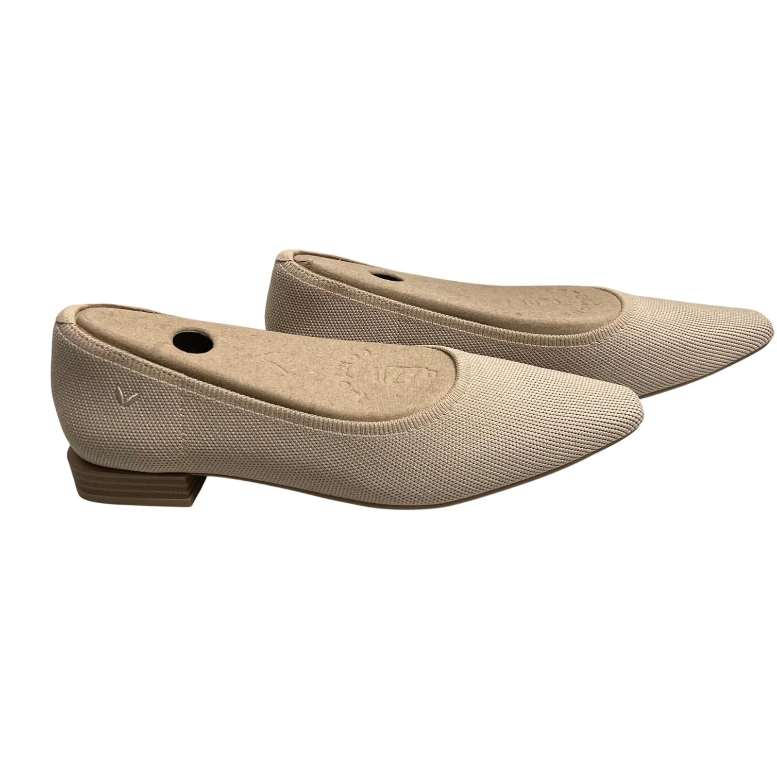 VIVAIA Minnie Pro Almond Knit Pointed Toe Flats EU 39 US 8.5 - Image 2