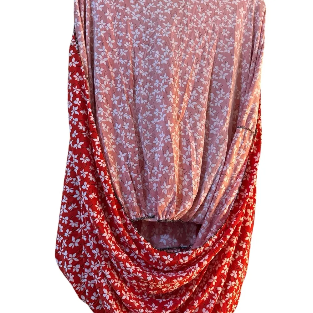 Women’s Red Floral Maxi Dress – Boho Chic & Summer - Image 8