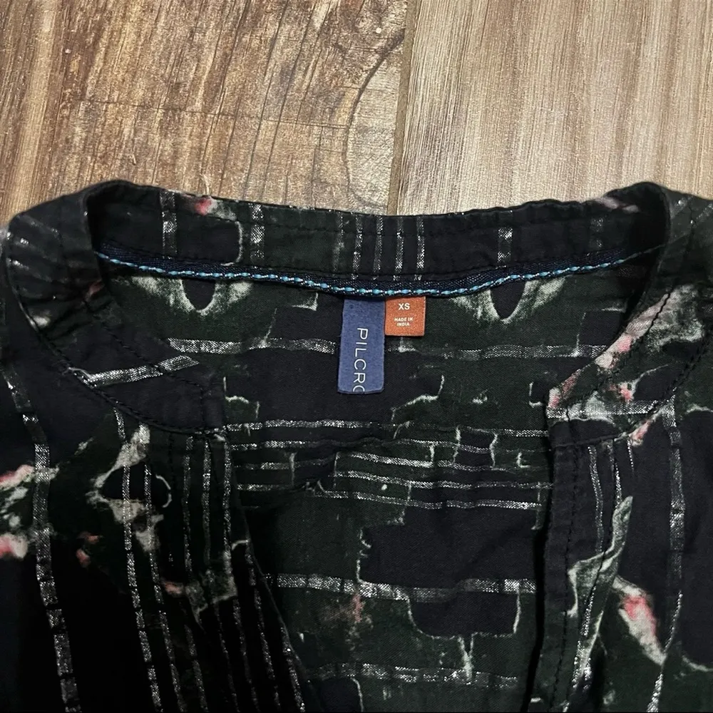 Anthropologie Pilcro Ruffled Buttondown - Image 4