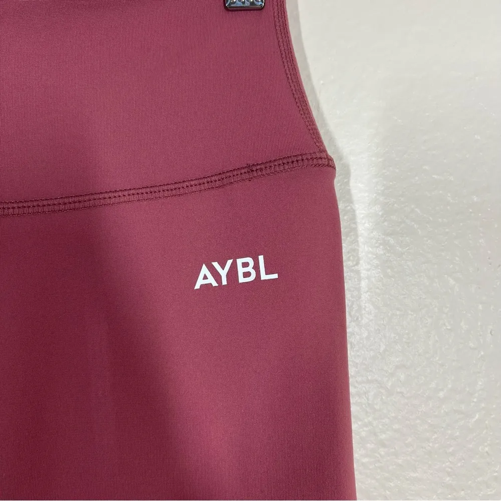 AYBL Brick Red Pink Core Leggings - Image 9