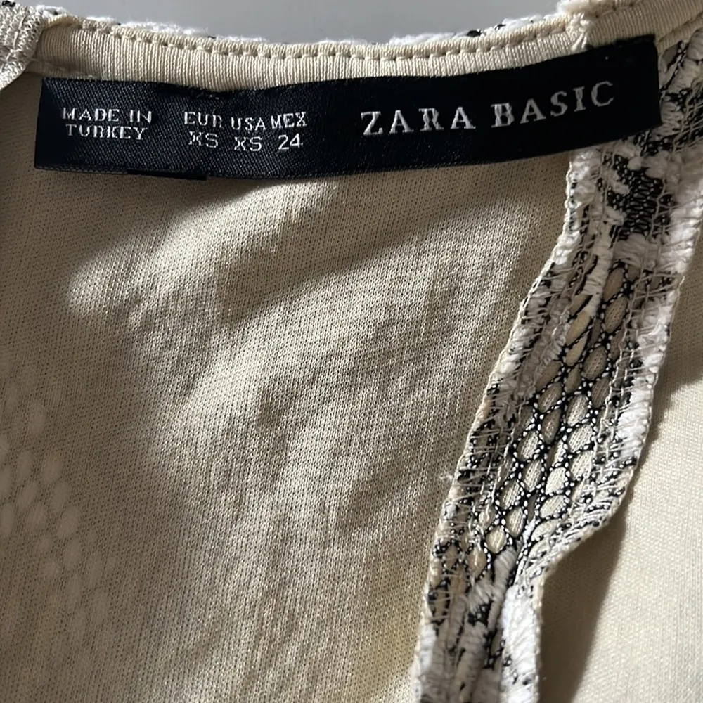 Zara embroidered embellishment fit and flare dress - Image 5