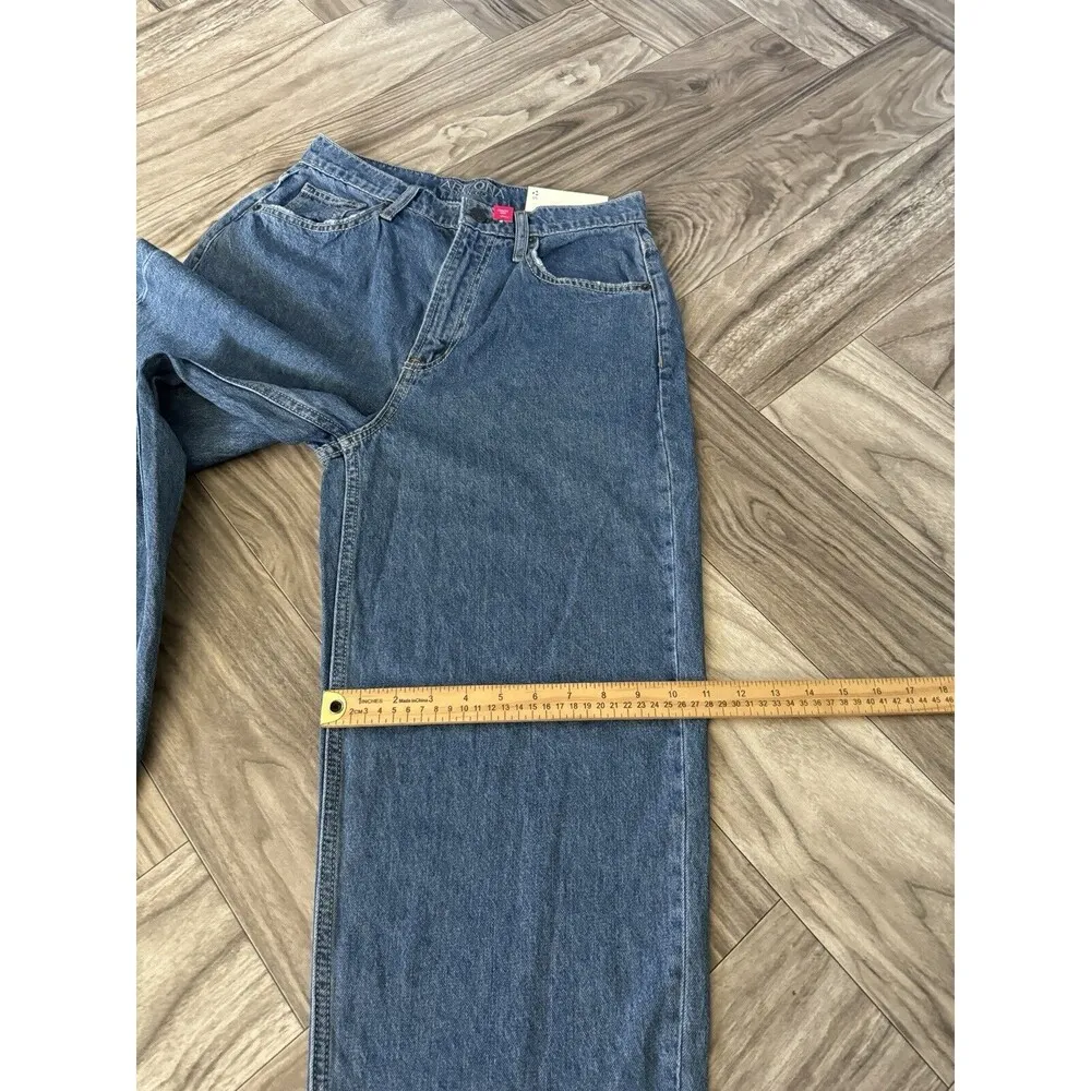 Arizona Jean Co Women’s Balloon Jean Highest Rise Loose Through Hip Thigh Zs 9 Blue Size undefined - Image 6