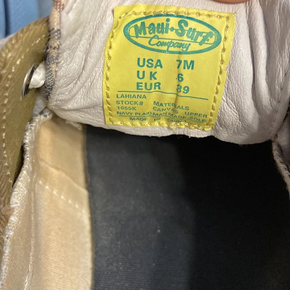 Maui Surf Company Shoes size 7M excellent condition perfect for summer - Image 8
