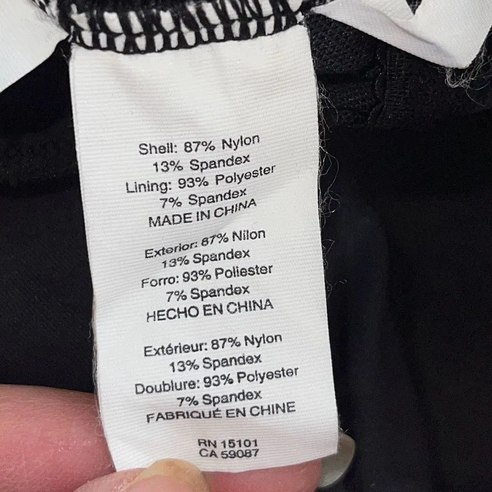 Bleu Rod Beattie Womens Ruffle Bandeau Wave Runner One-Piece Swimsuit Black Sz 4 - Image 8