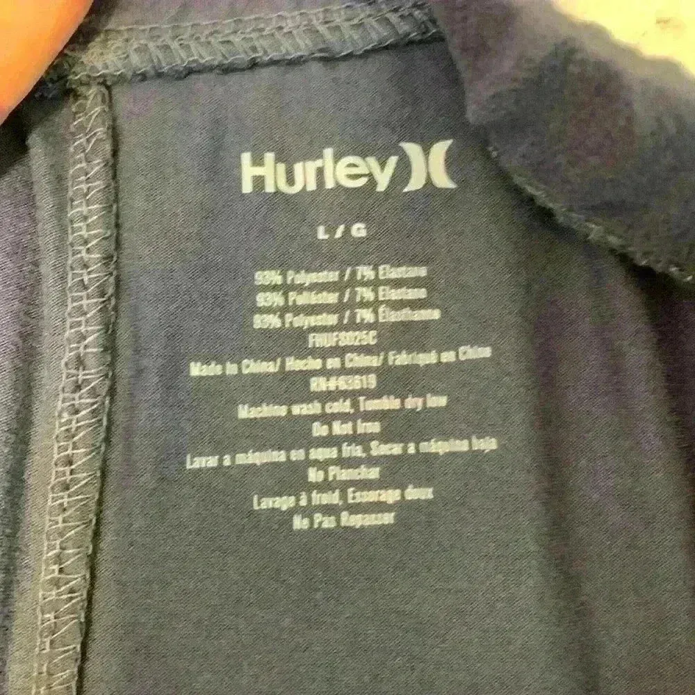 Blue Hurley sz L pajama pant comfy cozy coastal grandma drawstring bridesmaid - Image 3