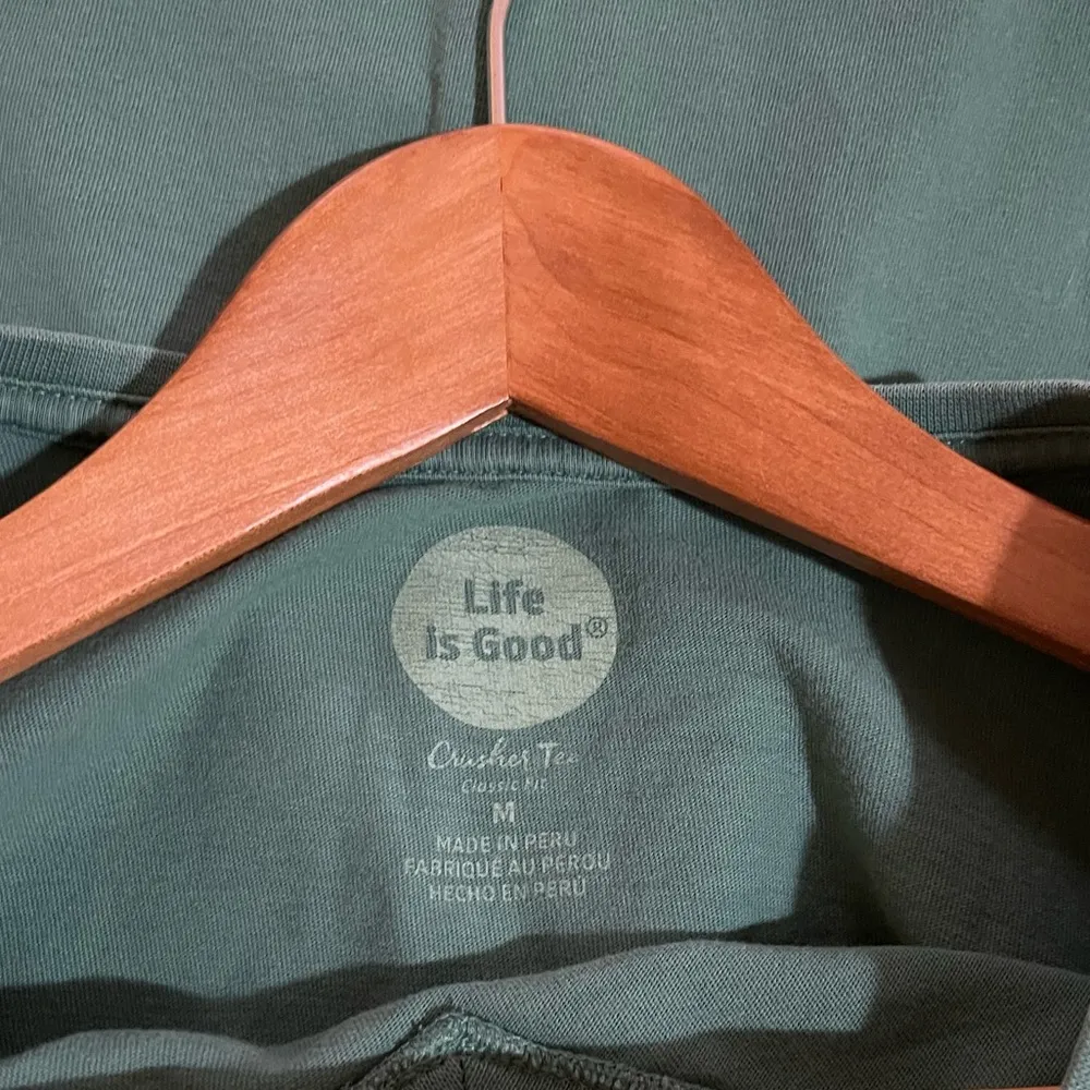 Women's Life is Good Girl’s Night Out camping long sleeve shirt Medium - Image 4