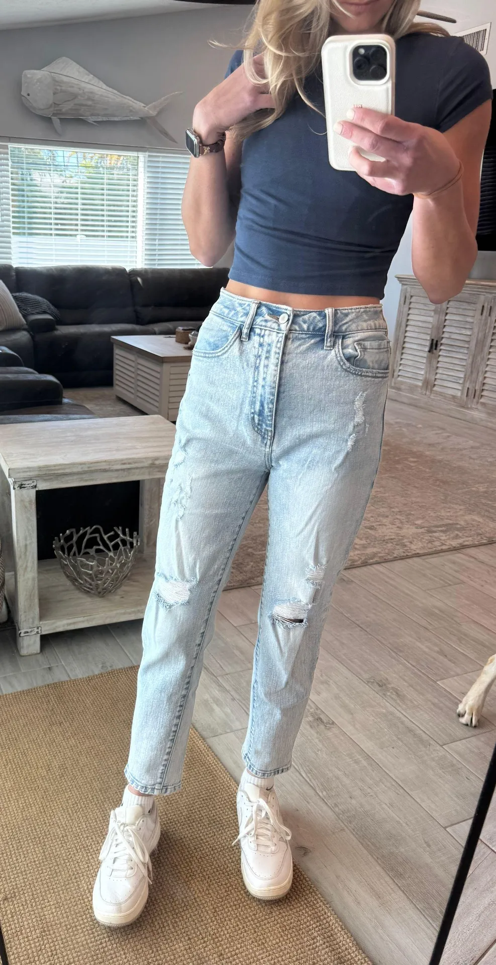 Ultra High Rise Baggy Fit Jeans - Image 2