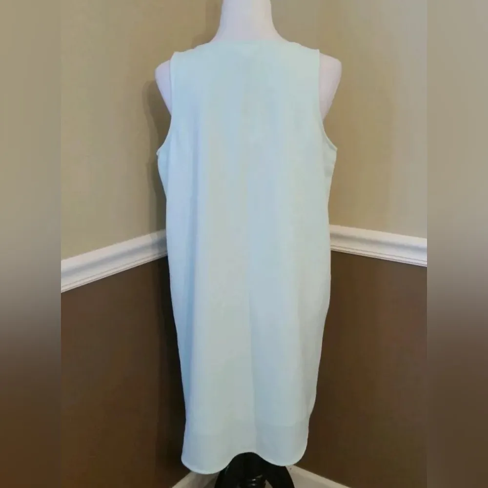 Pale Mint Green Sleeveless Shift Tunic Dress Jack by BB Dakota from ModCloth M-L - Image 4