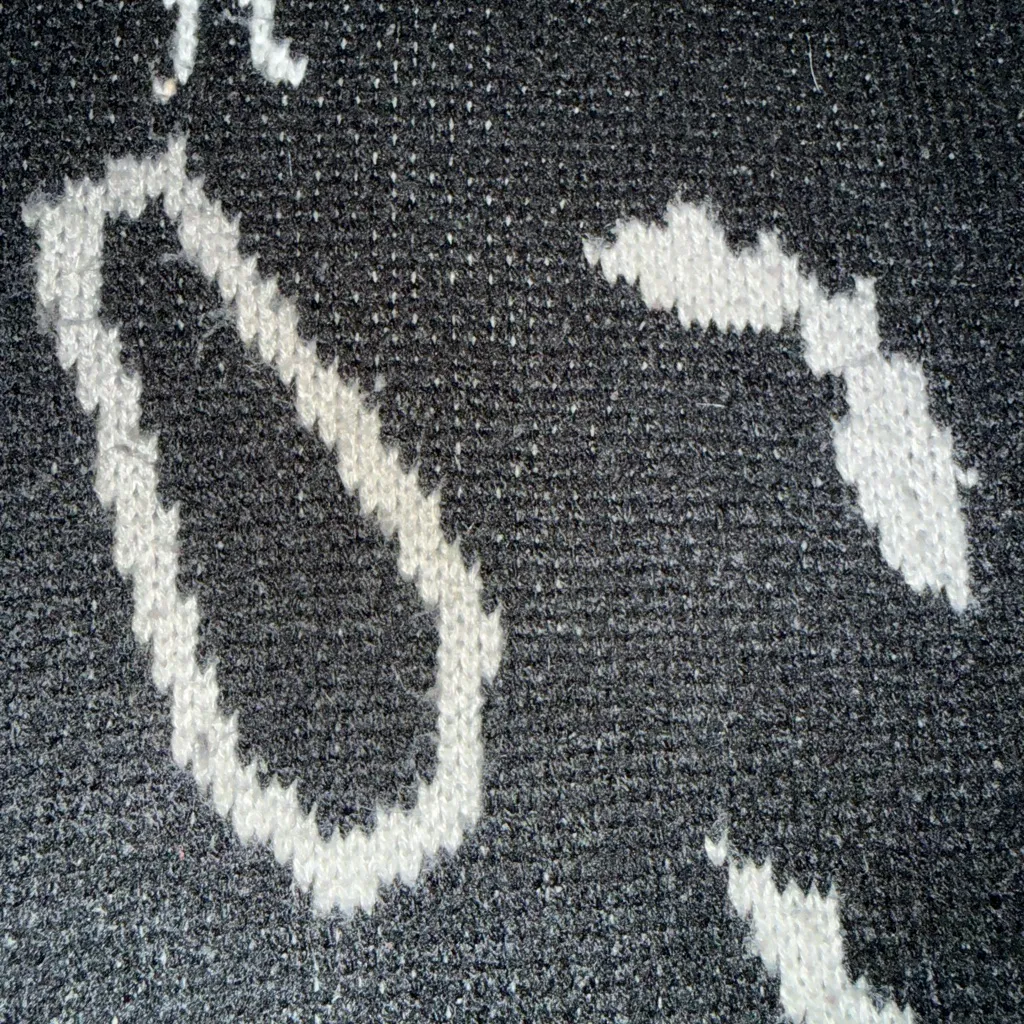 Nightmare before Christmas Back Lacing Cardigan Sweater Jack Skellington S/M - Image 4