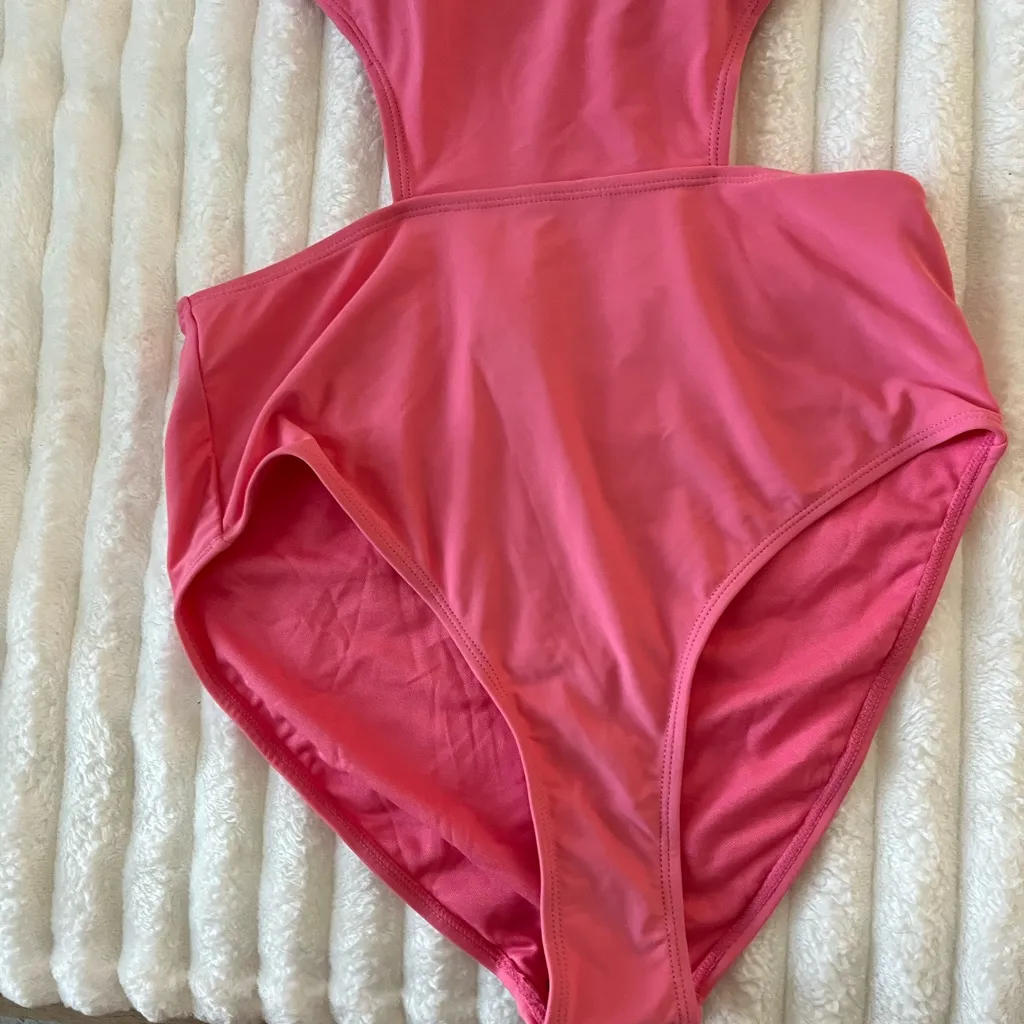 NWOT Juicy Couture Pink One-Piece Swimsuit - Image 3