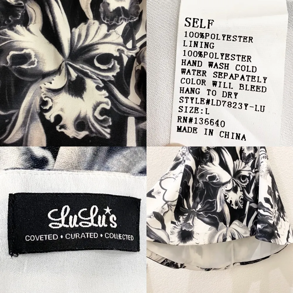 Lulus Iris I May Floral Halter Backless Mini Dress - Image 8