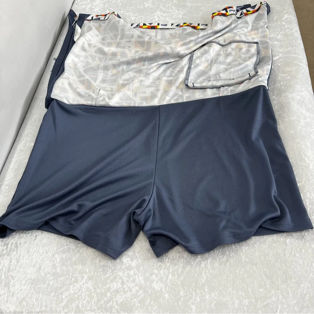 Callaway Size XL Skort Geometric Print Built-In Shorts Golf Opti-Dri 50 UPF - Image 8