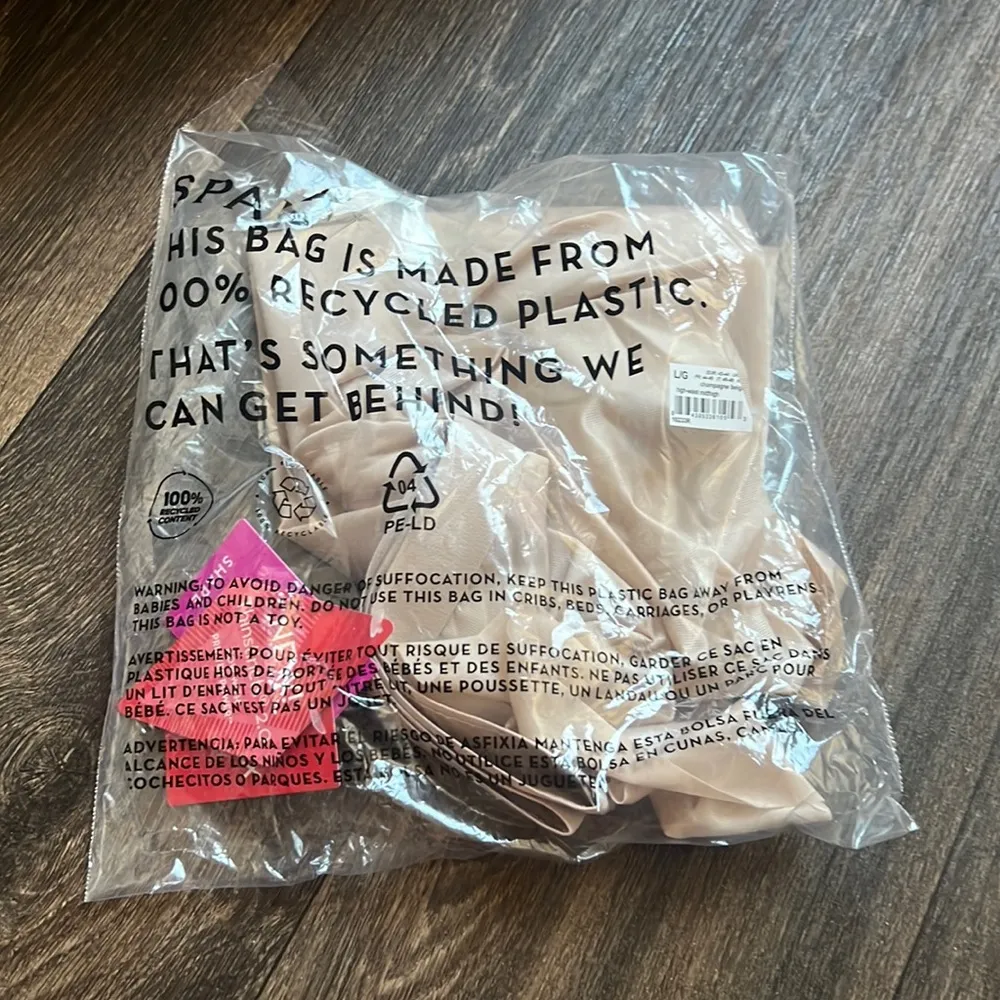 Spanx High Waist Mid Thigh Champange Beige - Image 2