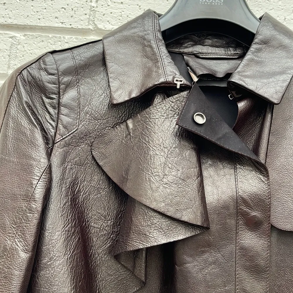 Woman’s Porsche design leather motor jacket - Image 6