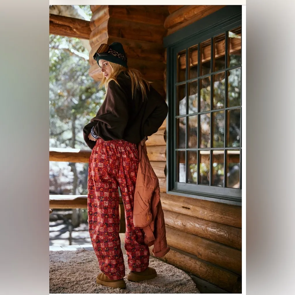 FP movement game day printed pants NWT - Image 3