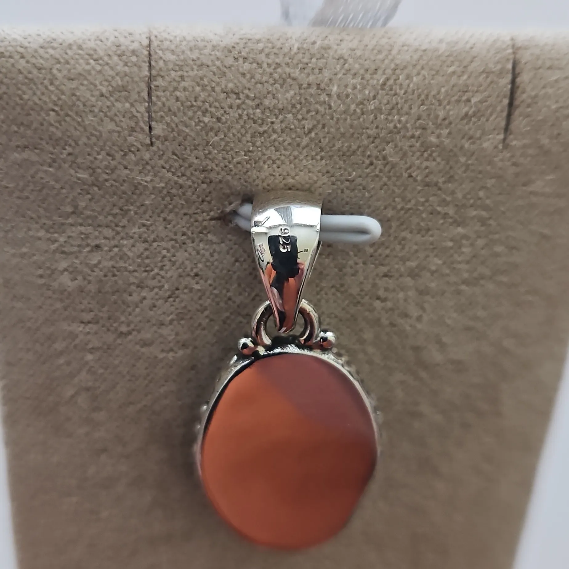 Cotton Candy Turquoise Pendant #1 - Image 2