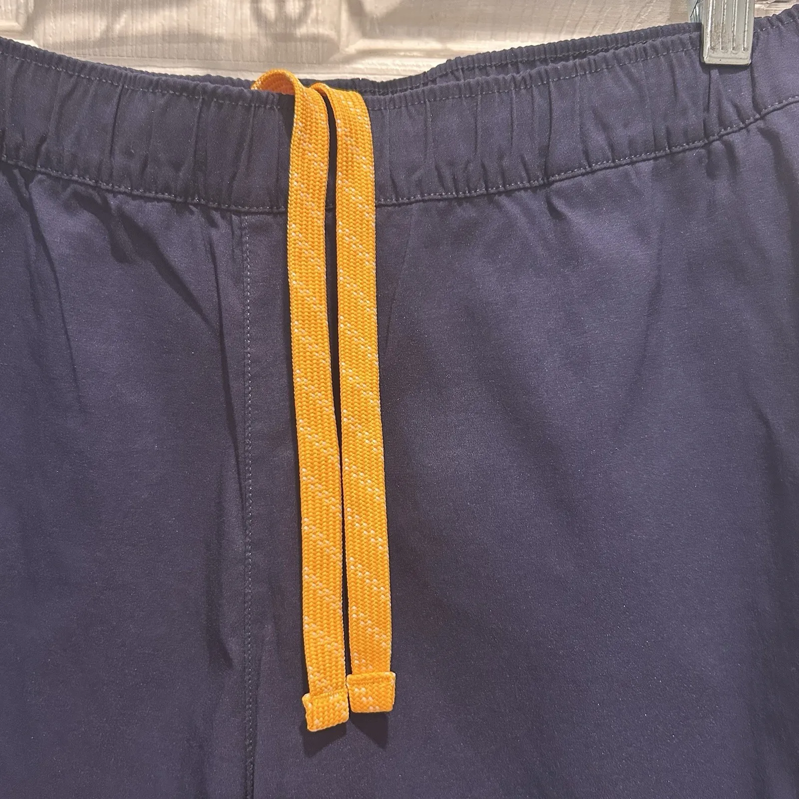 The North Face‎ Class V 4" Pull-On Shorts Women's Sz Large Navy Blue Pockets - Image 4