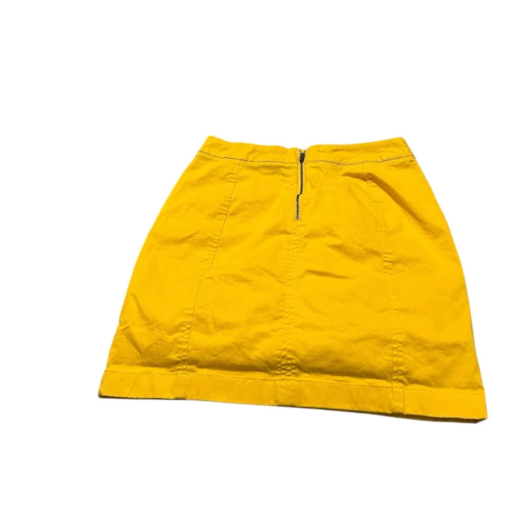 BODEN Helena chino skirt Yellow Size 4 - Image 5