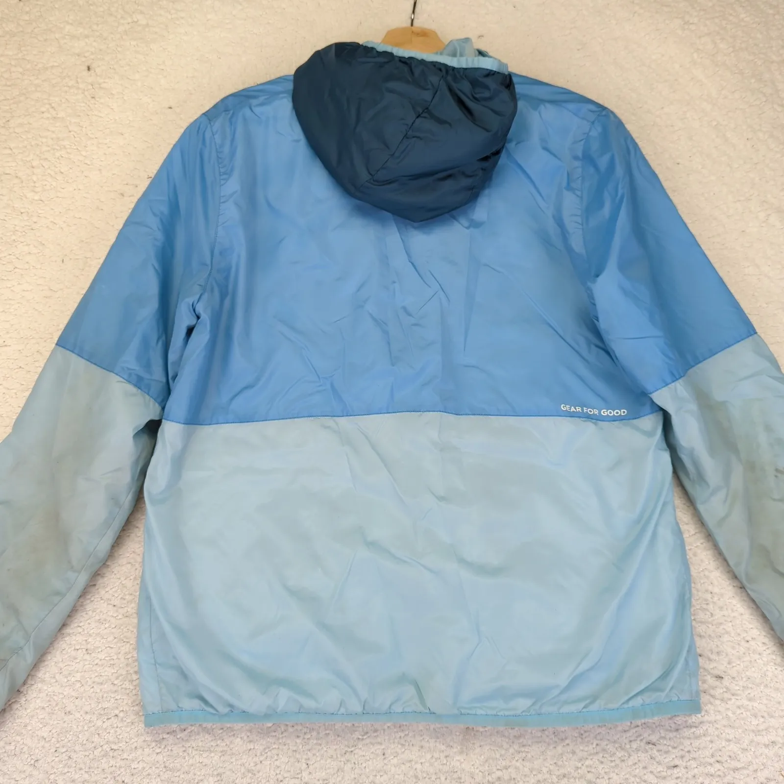 Cotopaxi Women's Teca Calido Hooded Light Color Block Puffer Jacket Coat Medium - Image 6