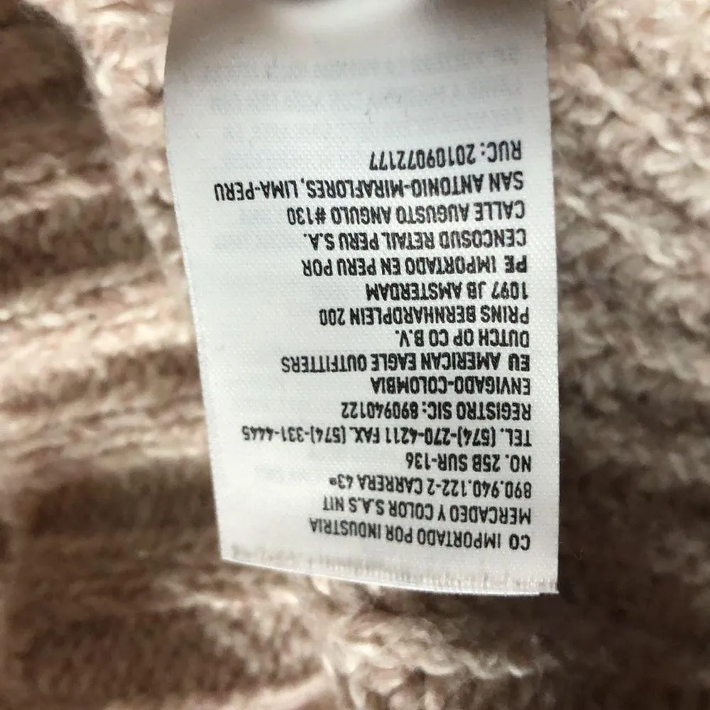 American eagle Outfitters Women Crew Neck Long Sleeve Sweater Sz M - Image 9