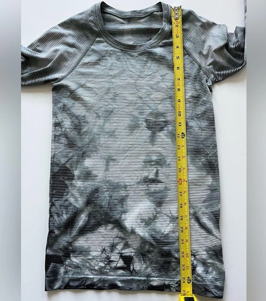 lululemon athletica Swiftly Tech Long Sleeve 2.0 Multi Dye Shibori Stripe -6 - Image 12