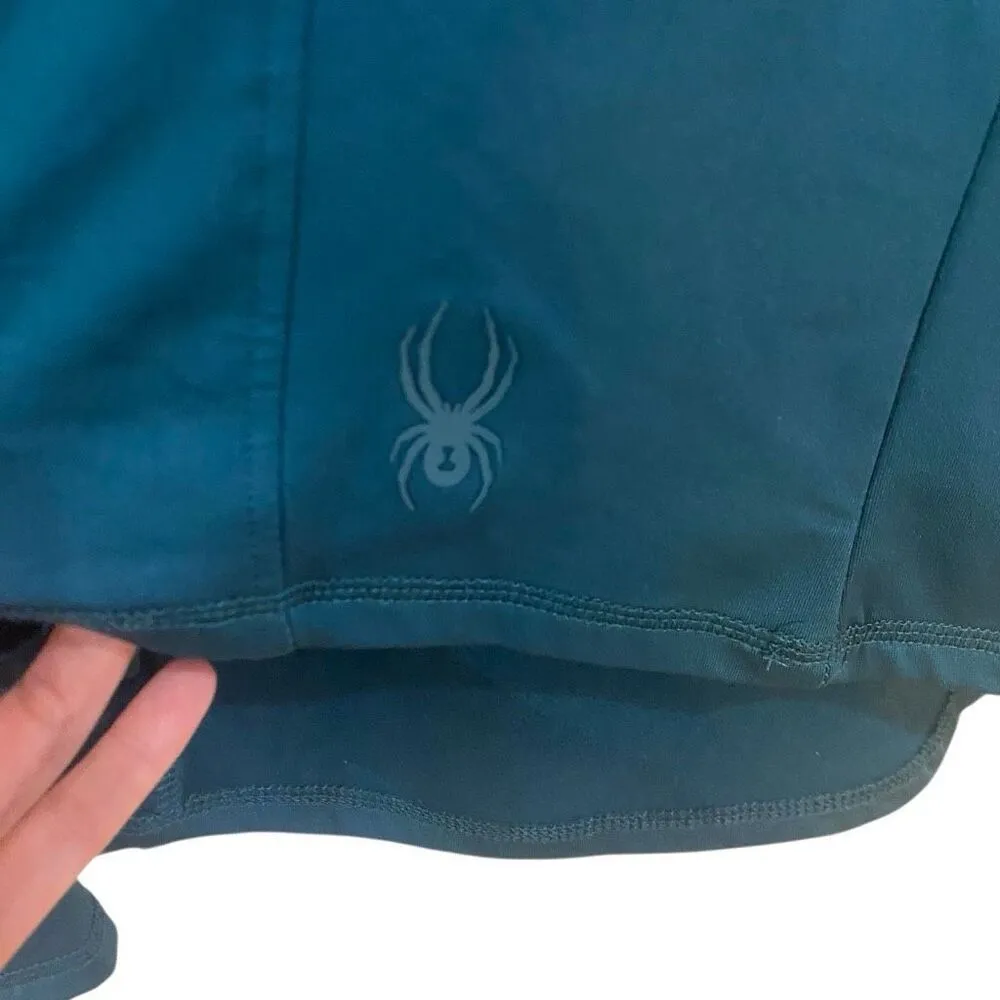 SPYDER Active teal Xl long sleeve crew neck - Image 3