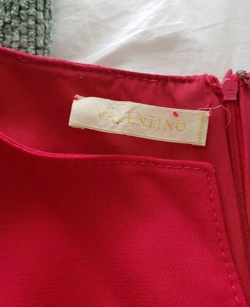 Valentino Garavani Valentino Fuchsia Sleeveless Bodycon Mini Dress - Image 6