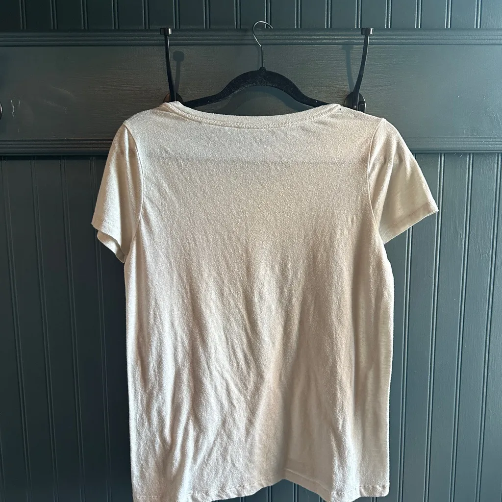 Lucky Brand Cream Graphic Tee - Image 2