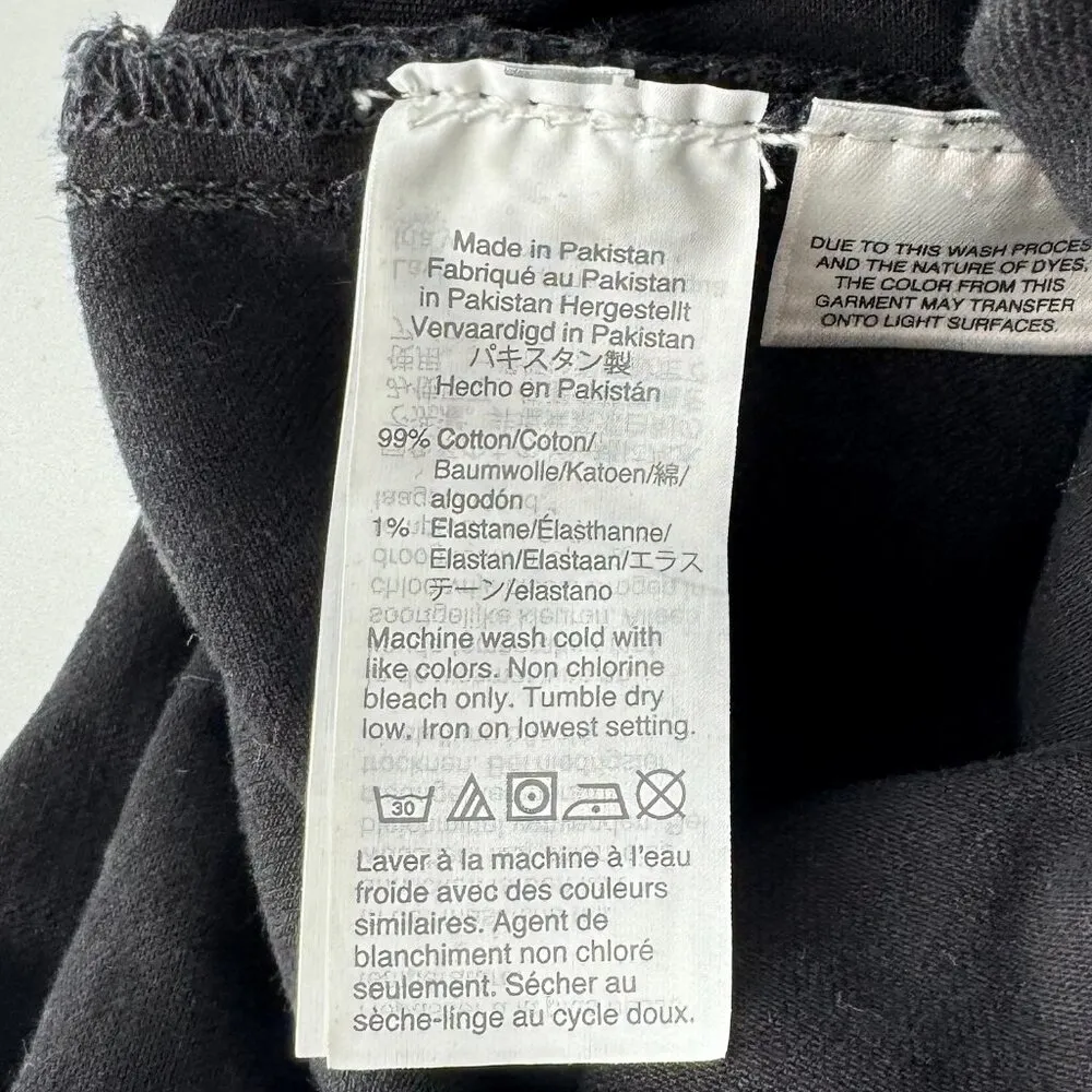 J. Crew Black Denim Bib Overalls Size XXS - Image 9