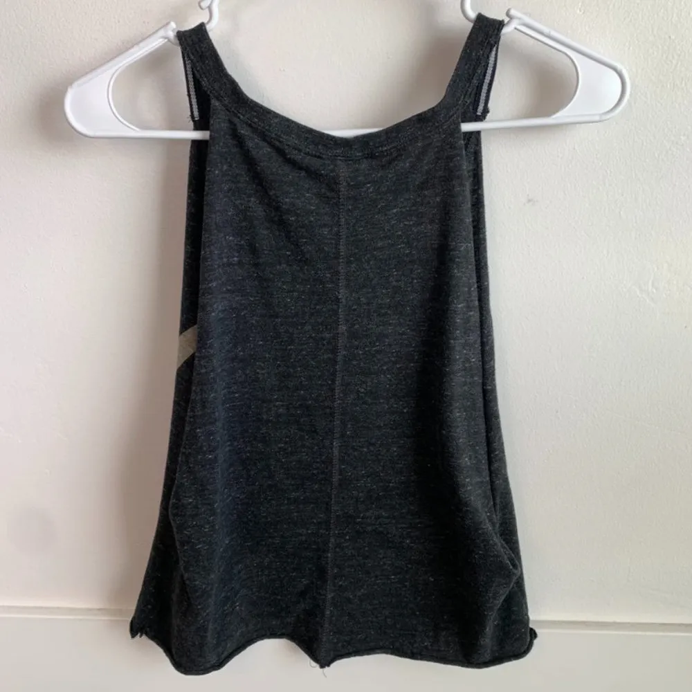 Nike Dark Gray Logo Muscle Tank Top - Image 2