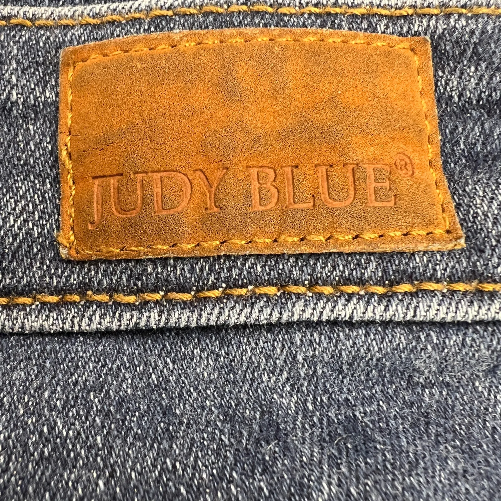 Judy Blue Serenity Mid Rise Capri Jean Dark Wash Stretch JB82154DK Size 9/29 - Image 10