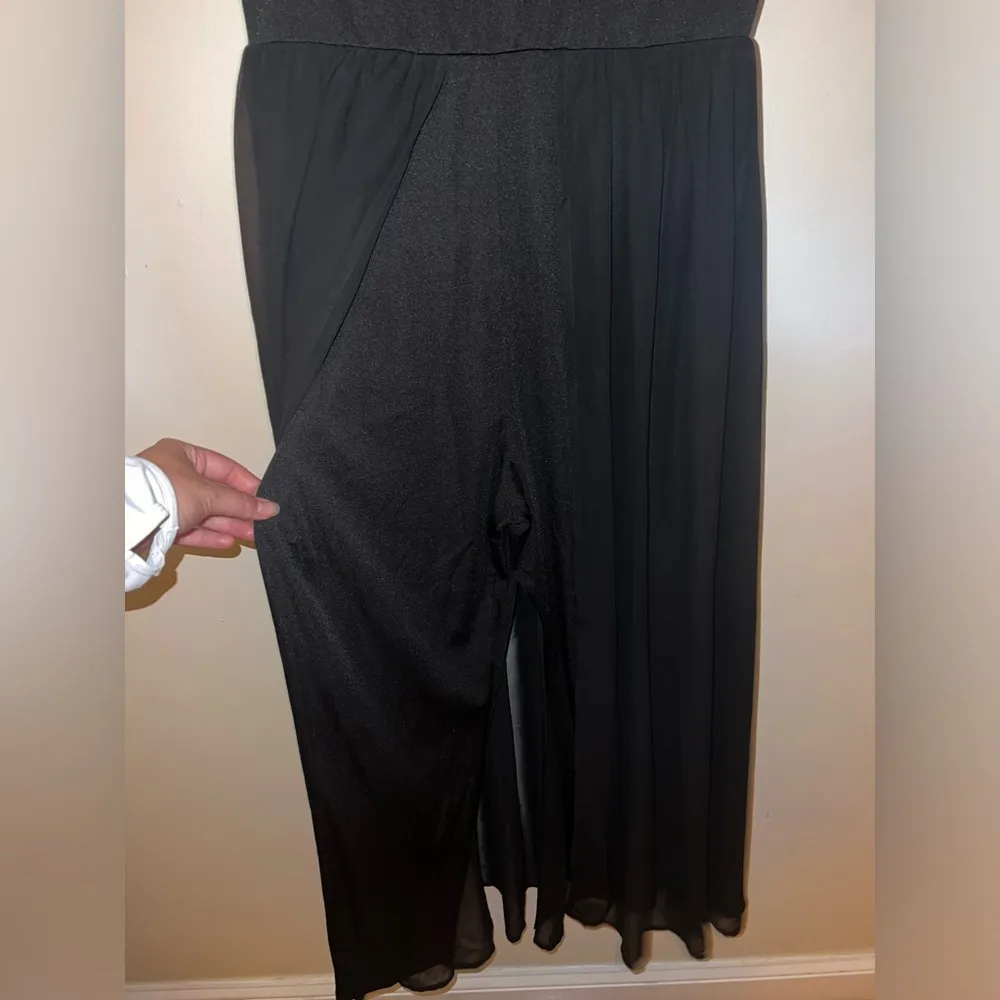 Black Full Length Jumpsuit NWOT - Image 2