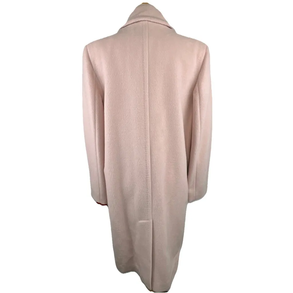 Hilary Radley Sz 14 Pink Alpaca Wool Blend Womens Luxury Elegant Jacket Coat - Image 6