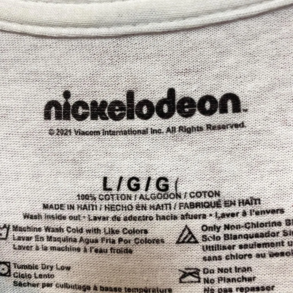 Nickelodeon Rugrats Reptar Angelica & the Babies  Tee L - Image 4