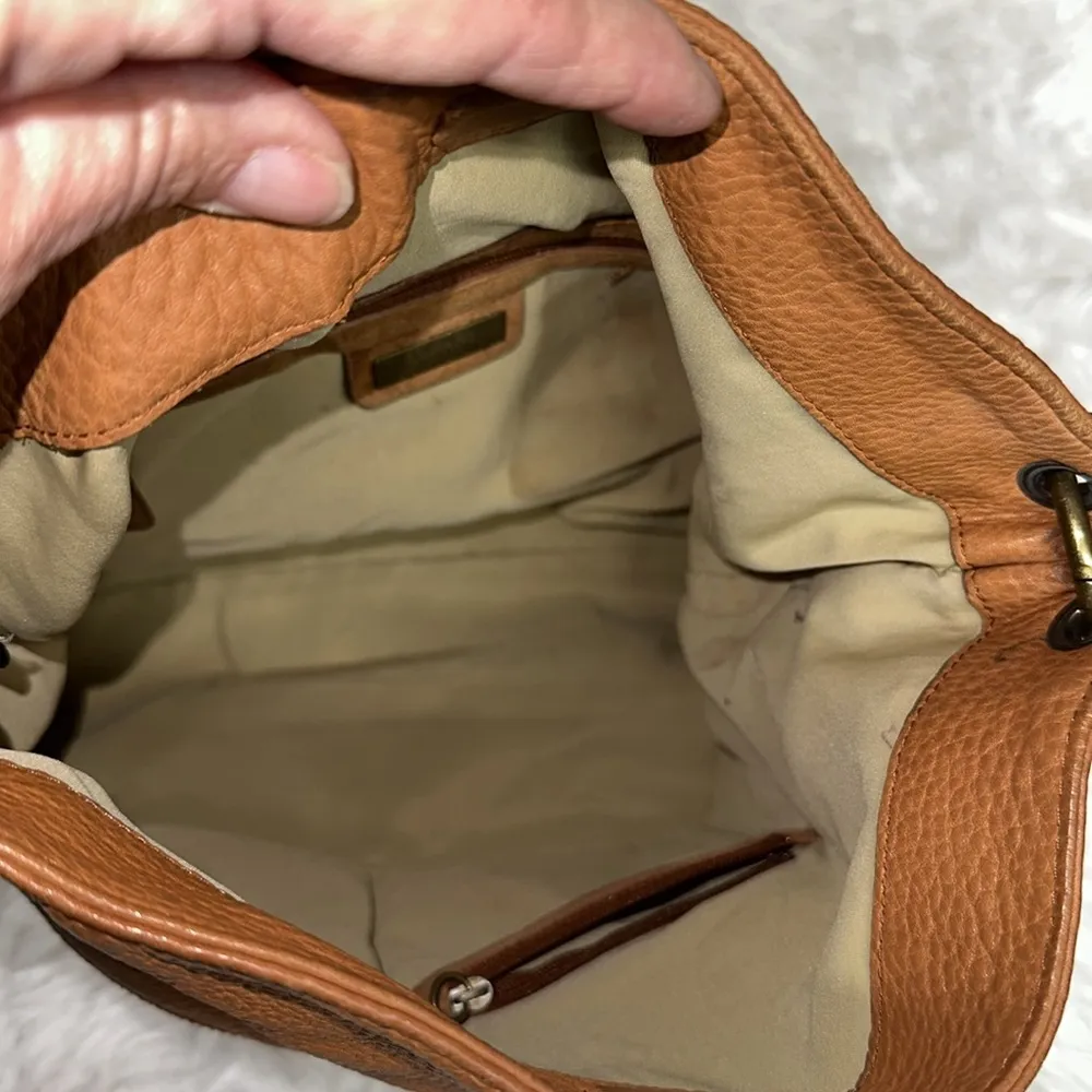 Alfani Leather Shoulder Bag with Braided Handle - Image 8