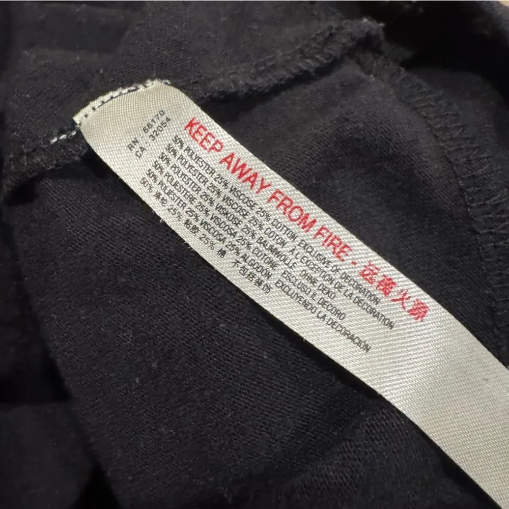 Free People Movement Run in the Sun Short Sleeve T Shirt Black Women’s Medium - Image 3