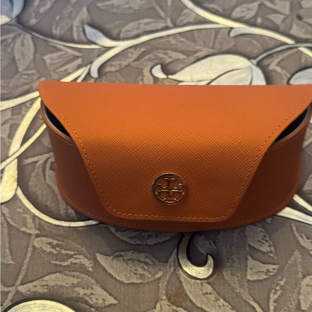 Tory Burch Burnt Orange Clutch - Image 3