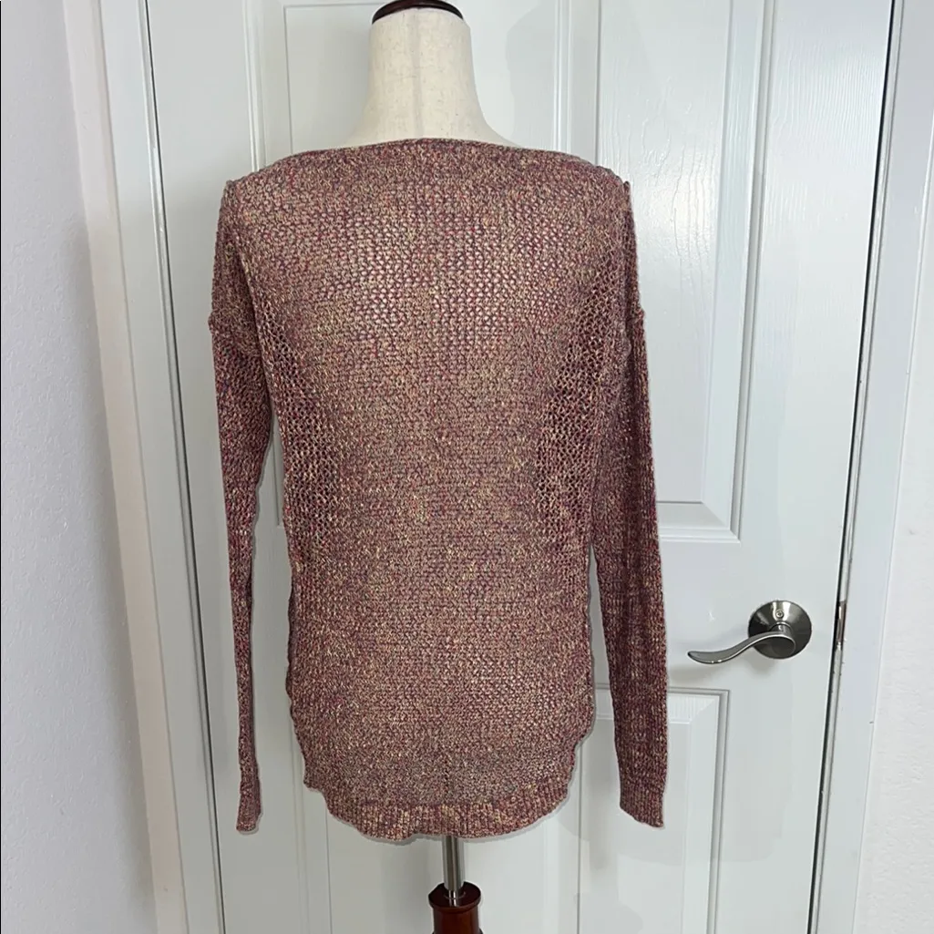 Mossimo Supply Co Brown‎ Crew Neck Sweater Size Large Brown - Image 3