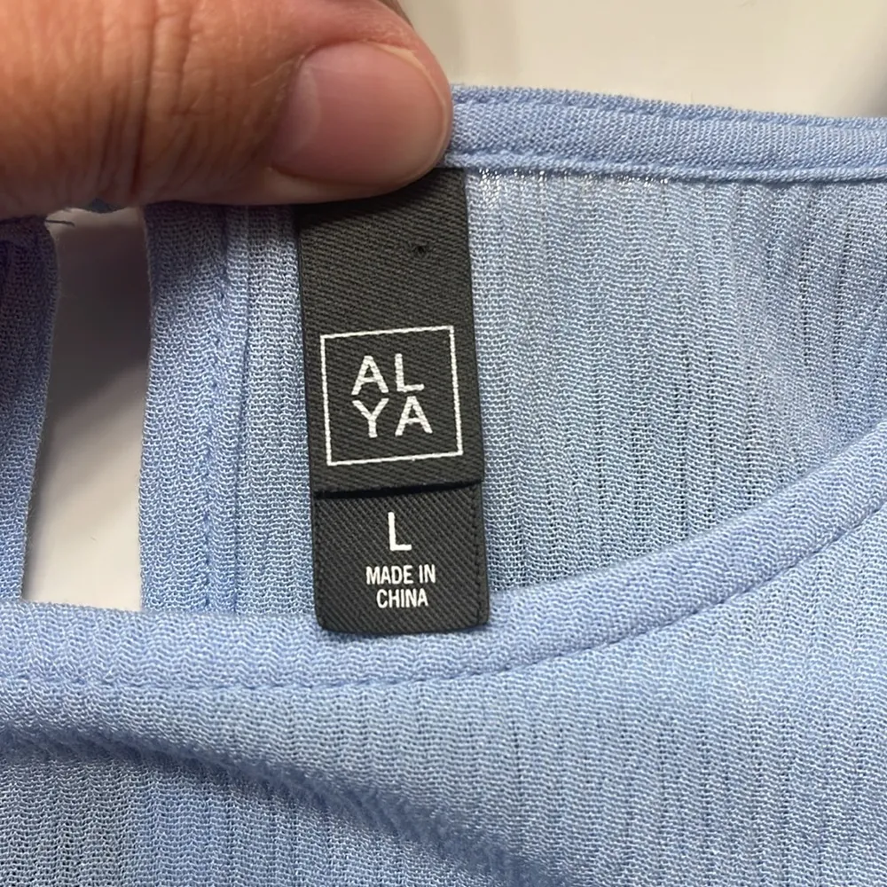 AL YA Summer Ruffle Sleeve Round Neck Loose Fit Casual Swing Short Mini Dress - Image 4