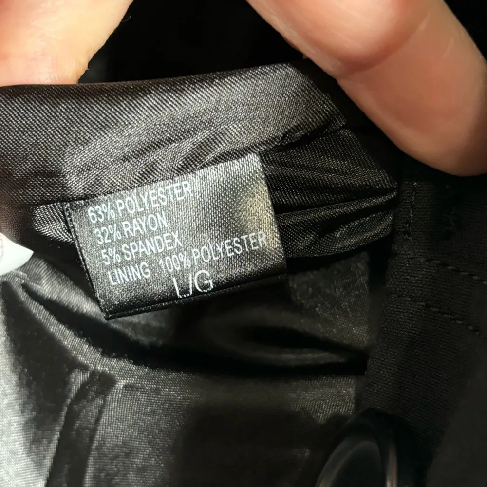 Michel Black Button Coat Size Large Fits Like A Small - Image 11