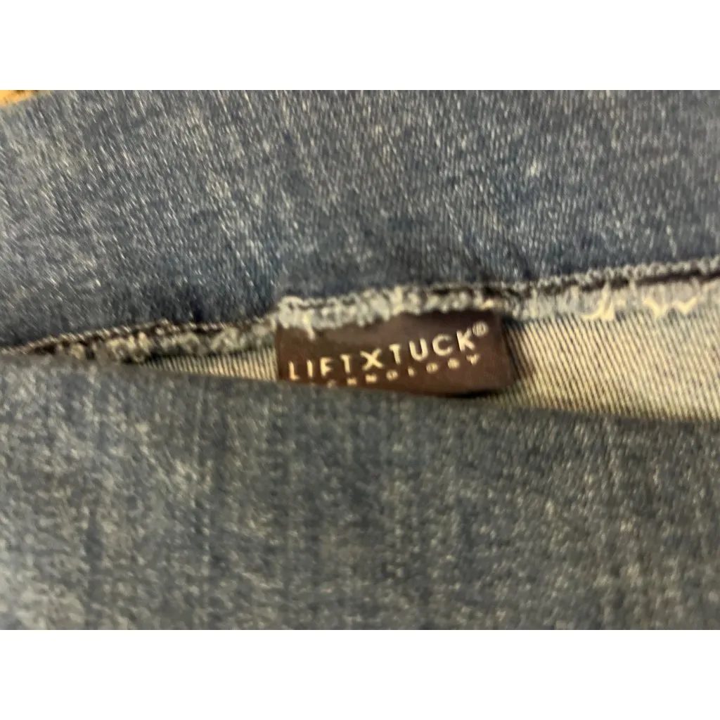 NYDJ Jeans Womens 28W NEW Pull-On Skinny Ankle Lift Tuck Split Hem Denim - Image 12