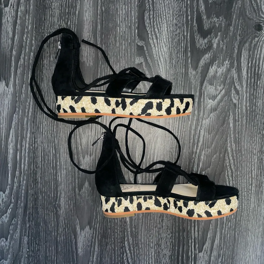 VINCE CAMUTO Espadrille Wedge Sandal Size 7 - Image 5