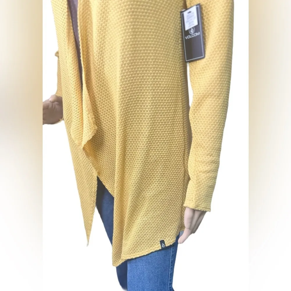 VOLCOM GoGo Open Front Wrap Cardigan - Image 2