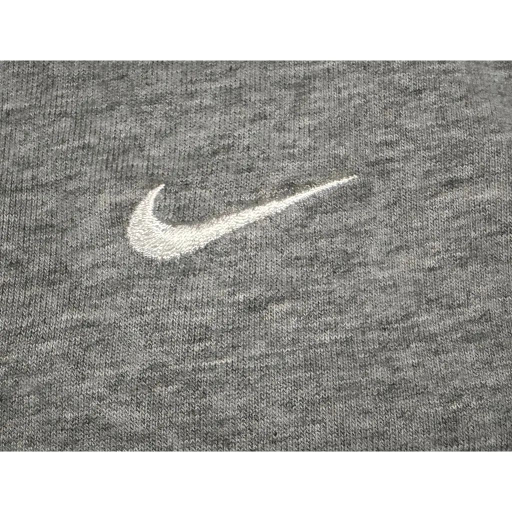 Nike Gray Embroidered Swoosh T-Shirt Women’s Small 100% Cotton Casual Athletic - Image 3