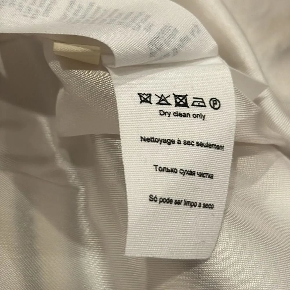 BY MALENE BIRGER New Looks Etioloa Blazer in Cream/Black/Navy 36 White Size XS - Image 9