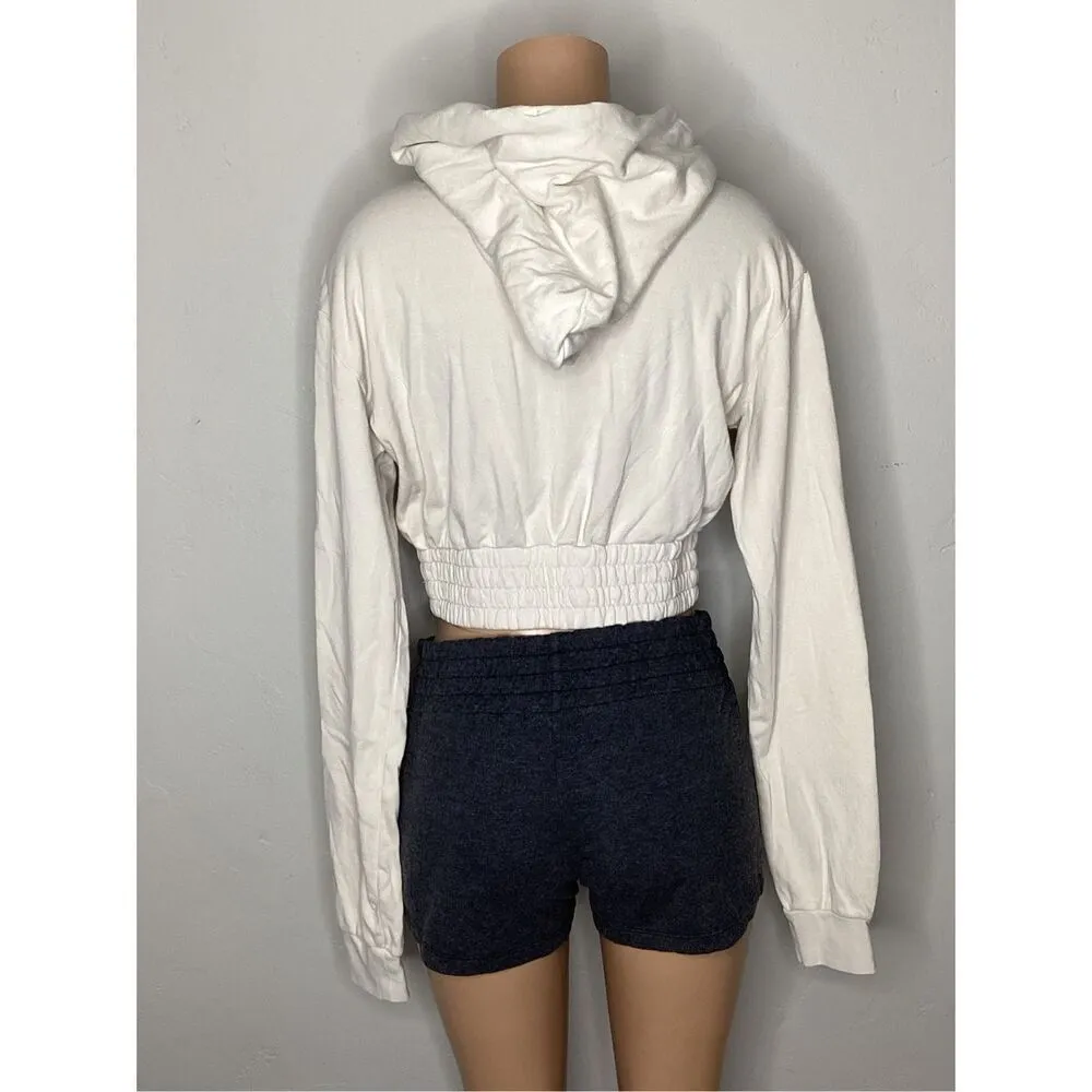 New. Monrow sweat shorts. Small. Retails $69 Gray - Image 7