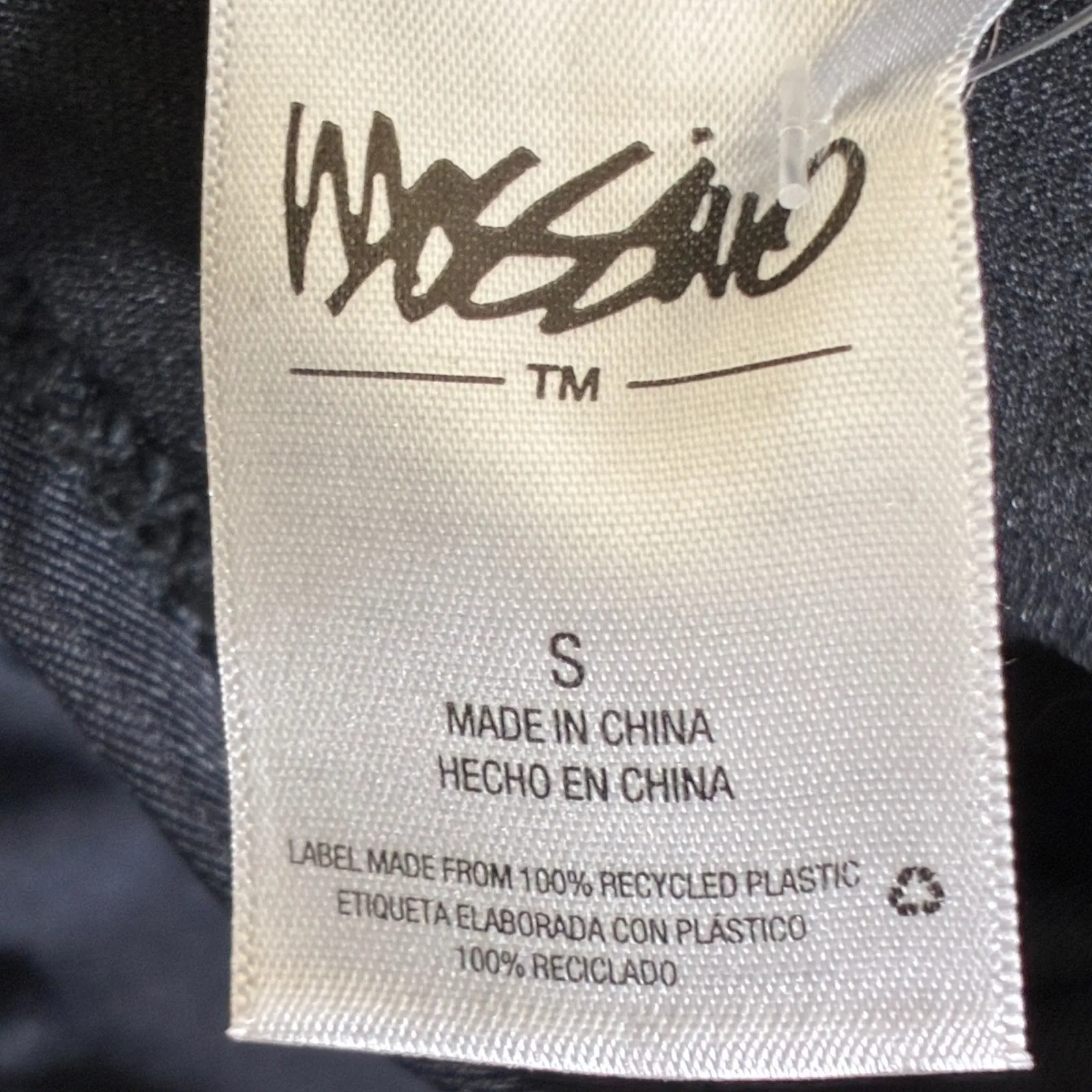 Mossimo Womens Bandeau Ruched Mesh One Piece Swimsuit Size S Black Minimalist - Image 7