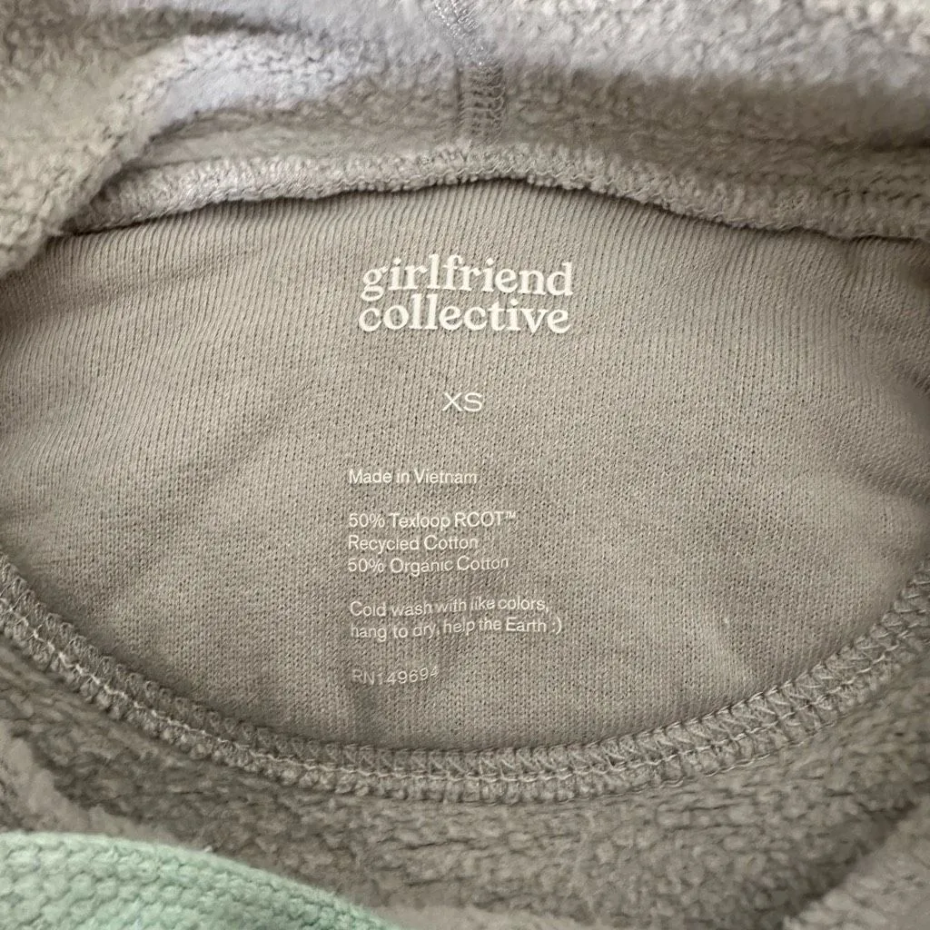 Girlfriend Collective Women’s Extra Small Blue Hoodie Organic Cotton - Image 5