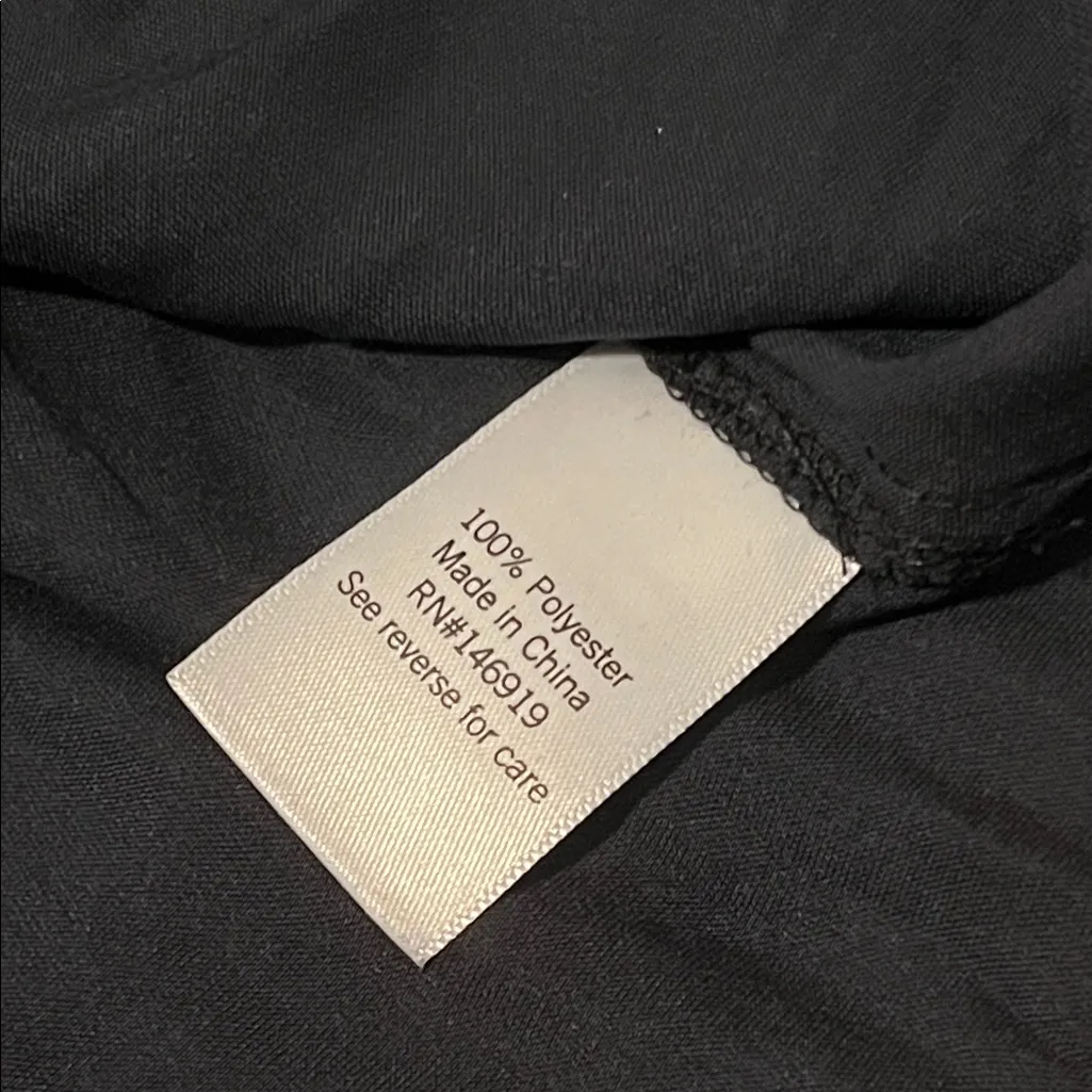 Nine West Black Silk Blouse - Image 3