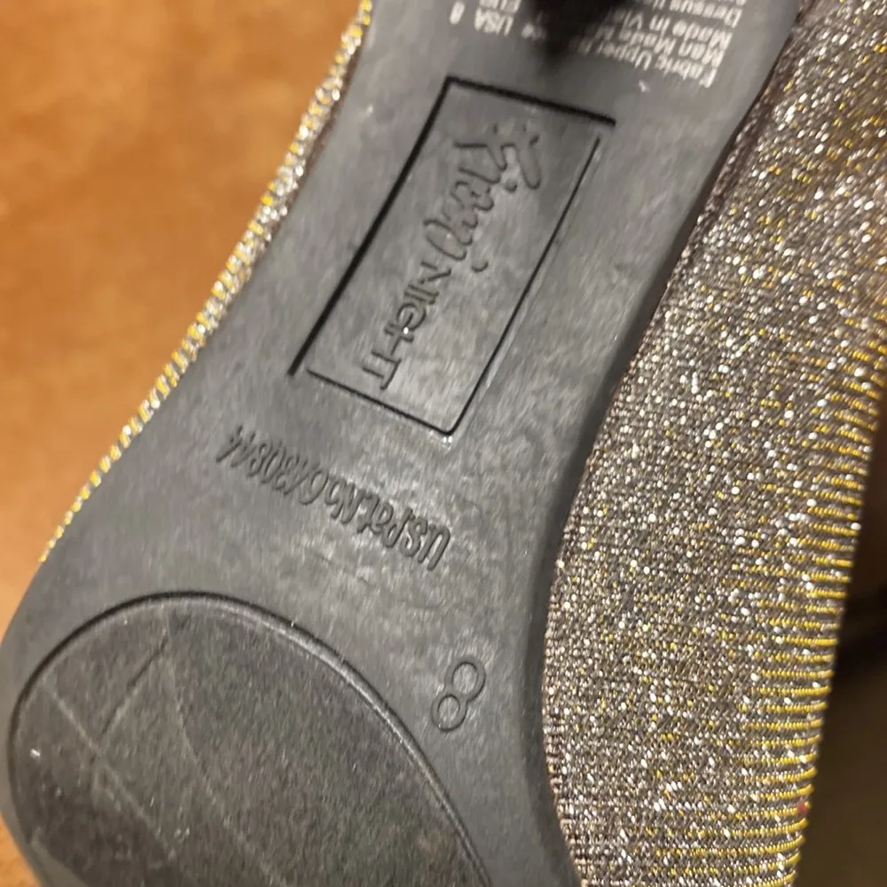 Fioni Sparkly Gold and Silver lace up heels Size 8 🔥🔥💐SÚPER SALE🔥 - Image 9